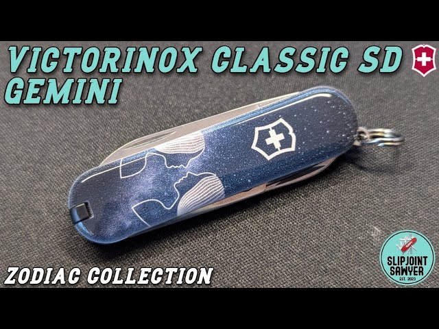 Victorinox Classic SD Zodiac Collection Gemini Swiss Army Knife