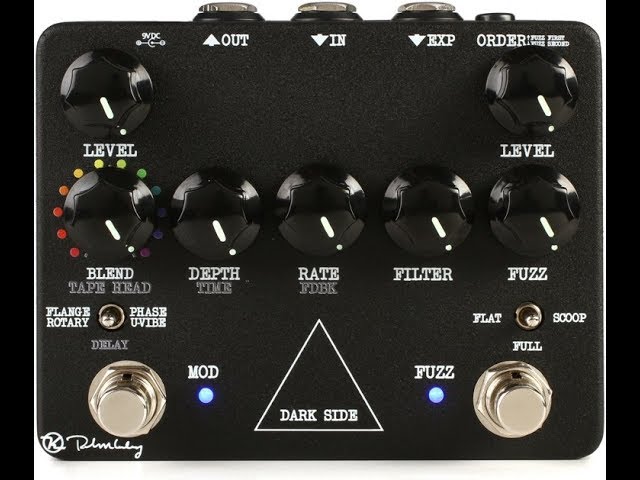 Keeley DARK SIDE V2 demo with humbuckers (Les Paul) - YouTube