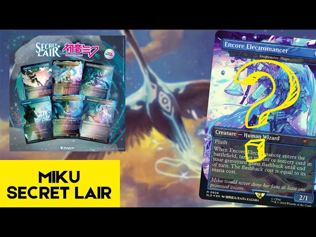 The Winter Hatsune Miku Secret Lair Drop Sucks. | But will