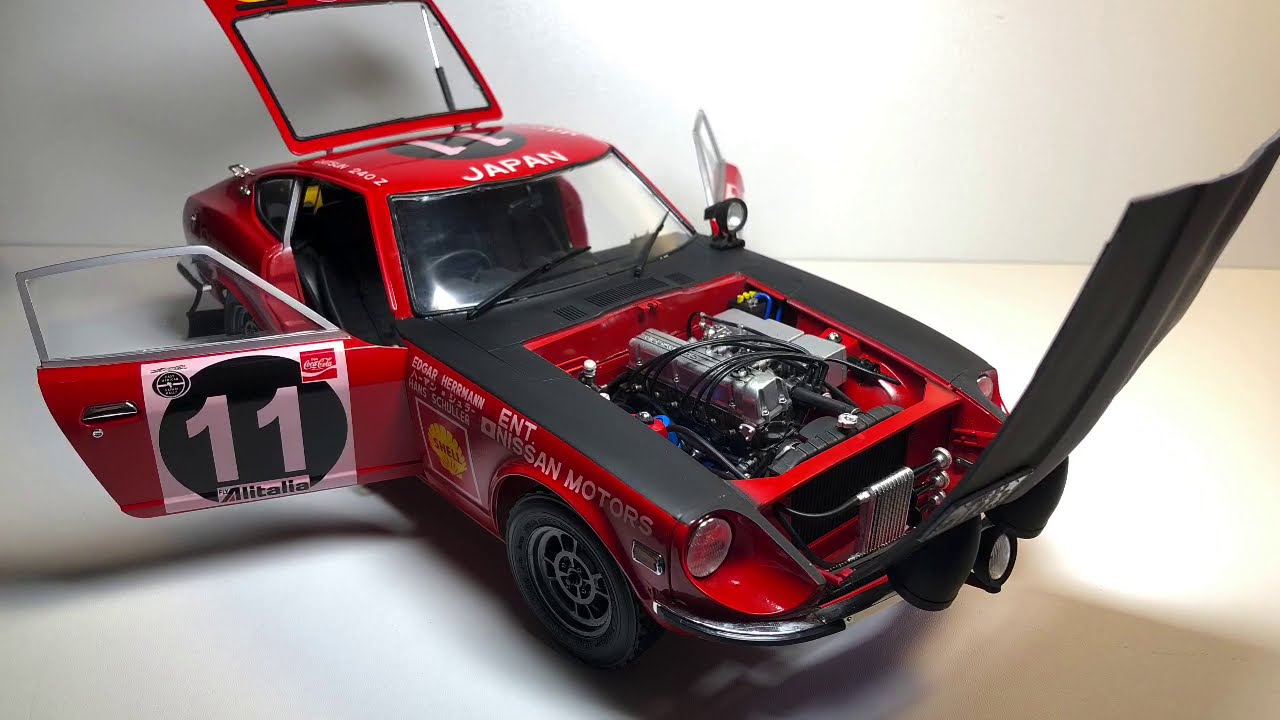Tamiya Datsun 240Z safari car - YouTube