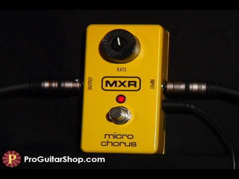 MXR Micro Chorus - YouTube