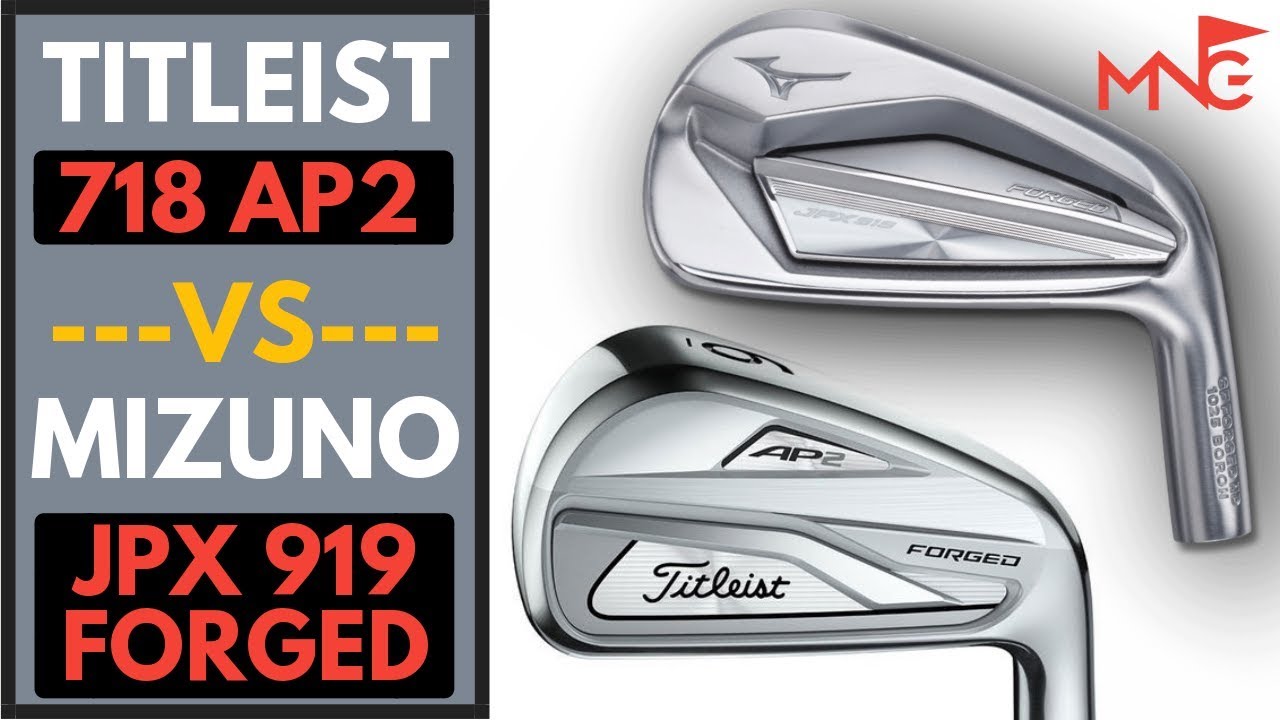 Mizuno JPX 919 Forged Iron VS Titleist 718 AP2 Iron - Head To Head