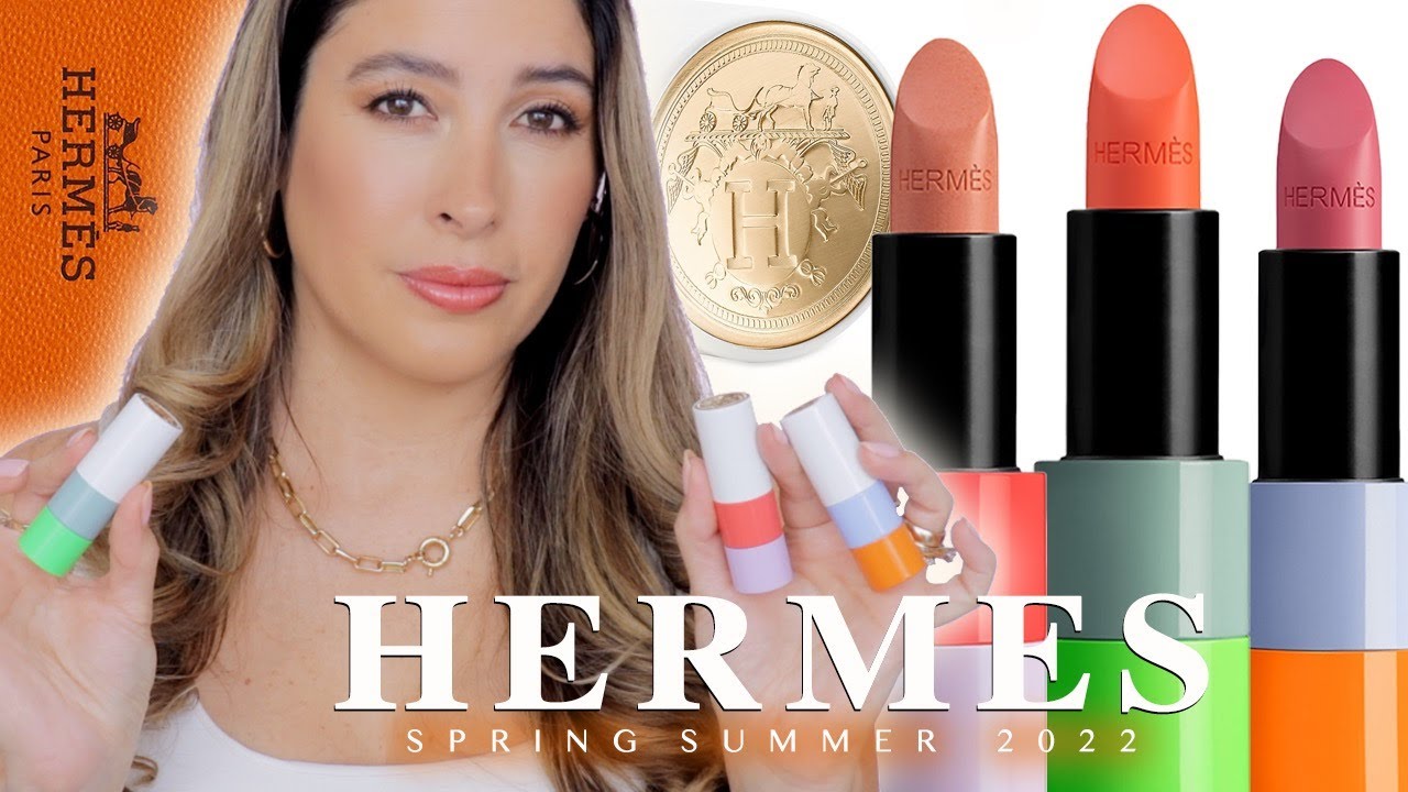 HERMES SPRING SUMMER 2022 LIPSTICK COLLECTION Beige D'Eau - Orange