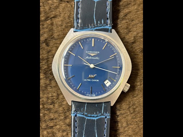 LONGINES / ロンジン 腕時計 メンズ ウルトラクロン デイト 青文字盤