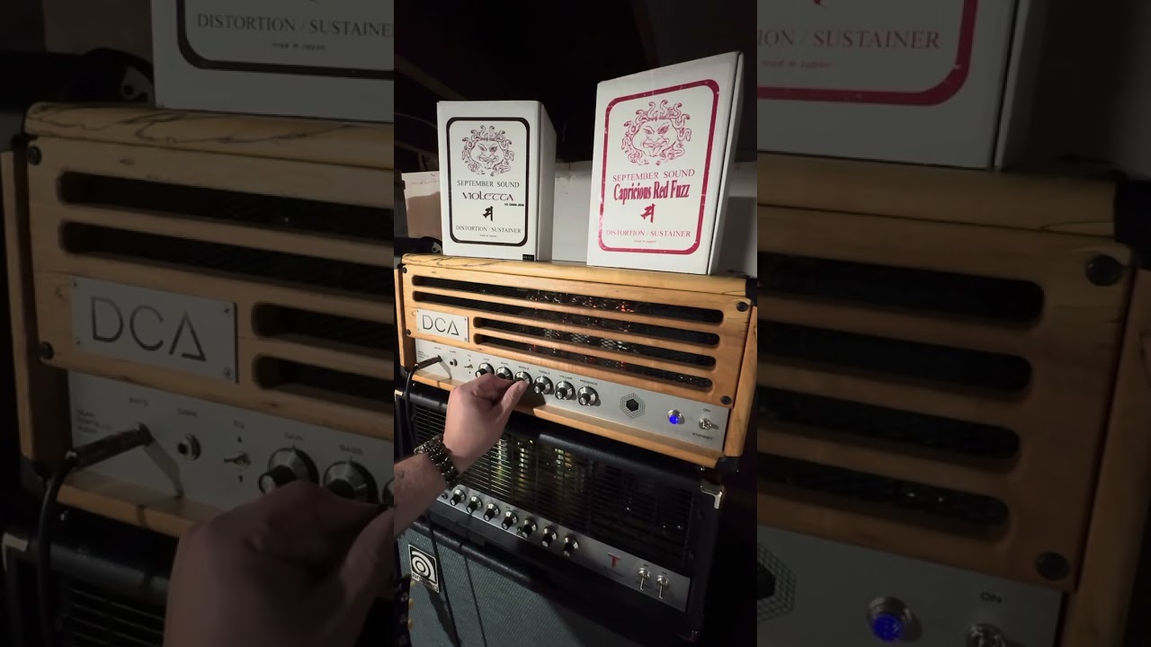 September Sound Violetta V2 Dark Side Muff Fuzz Pedal - YouTube