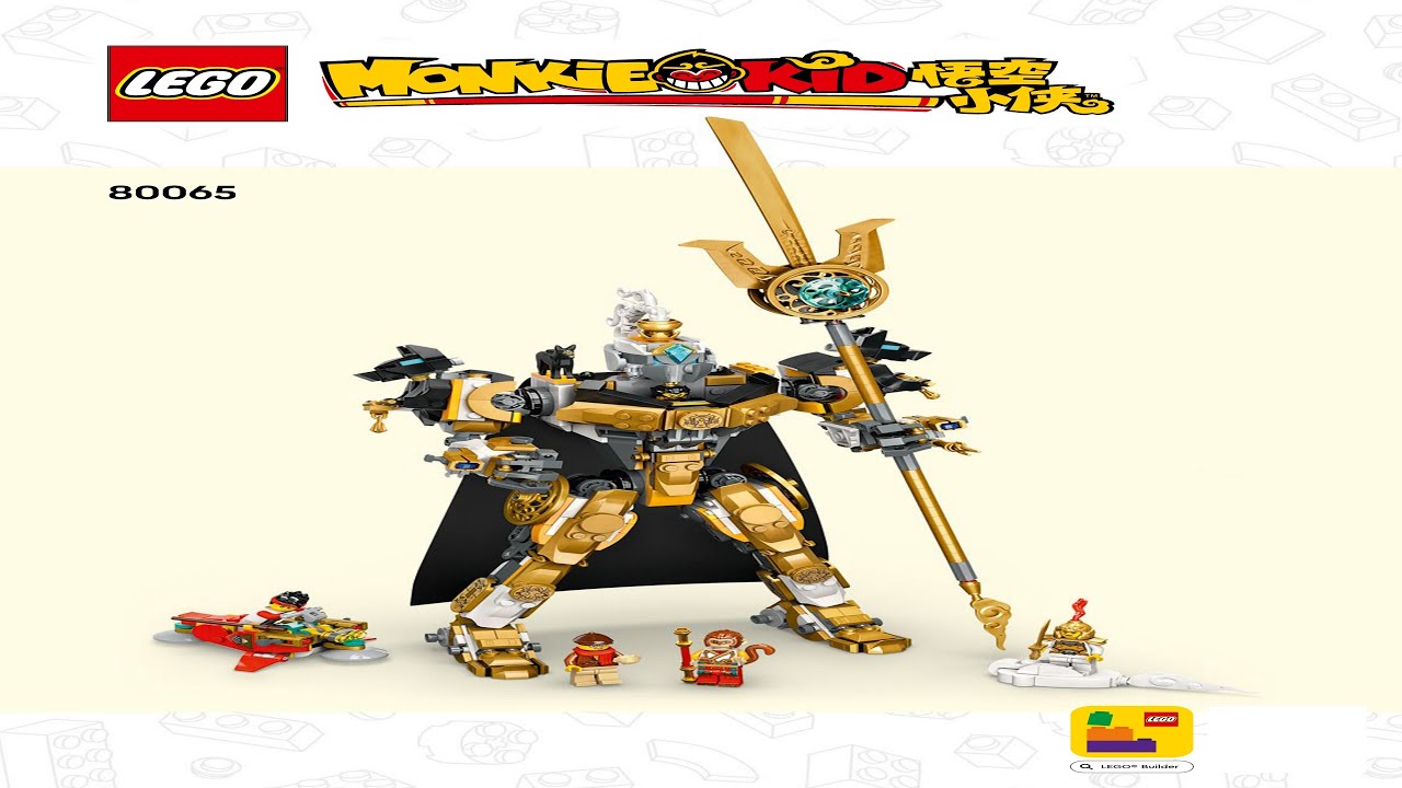 LEGO instructions - Monkie Kid - 80065 - Erlang's Celestial Mech