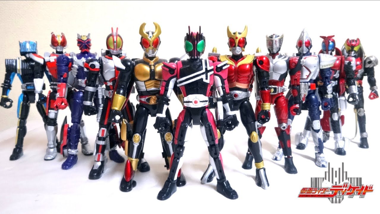 Kamen Rider Decade】FFR (Final Form Ride) Series 01〜12 wotafa's