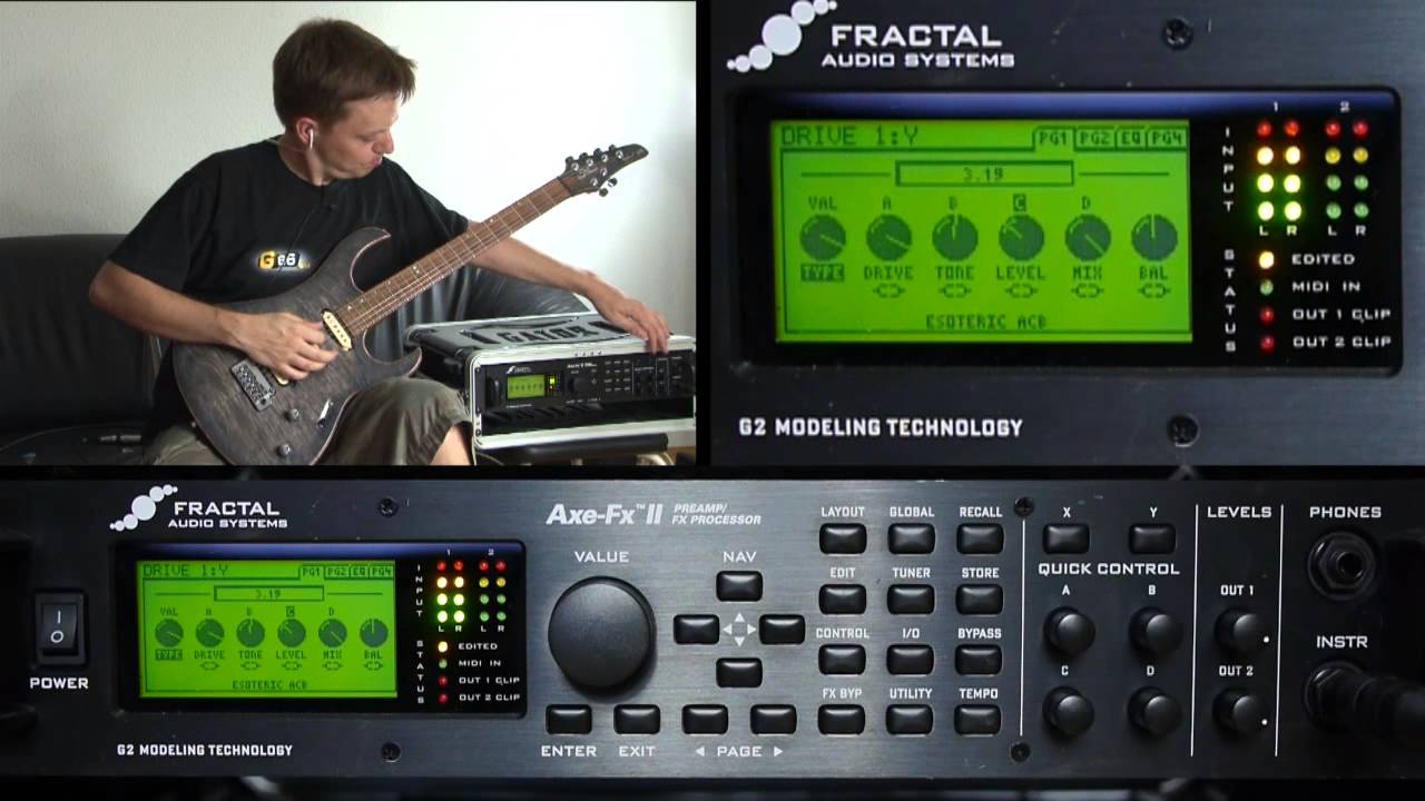 AxeFx2 Tutorial: (EN): Th X/Y Buttons and their applicaton - YouTube