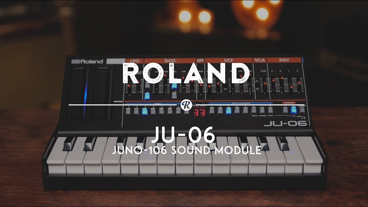 Roland JU-06 Boutique Series Digital Synthesizer Sound Module