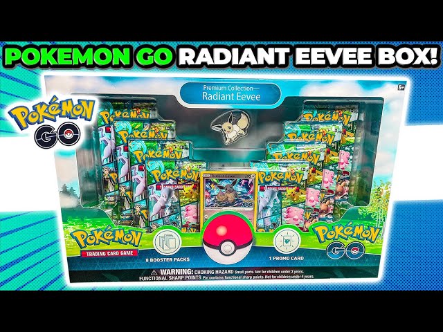 Pokemon GO Radiant Eevee Premium Collection Box OPENING! - YouTube