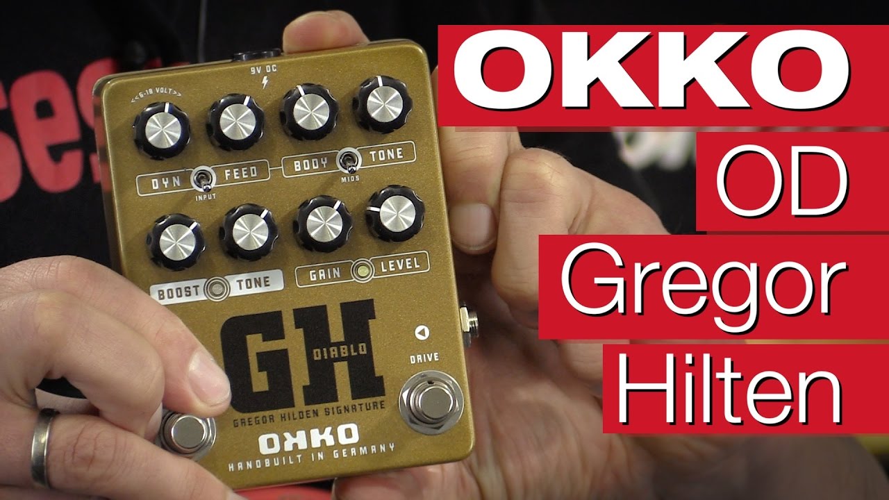 Okko Diablo GH (Gregor Hilden distortion pedal reviewed) - YouTube