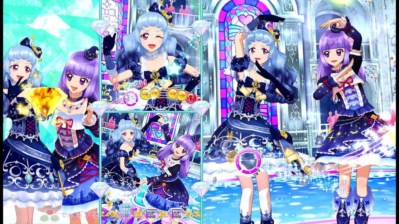 アイカツフレンズ！白百合さくや&氷上スミレでみんなみんな！・とても