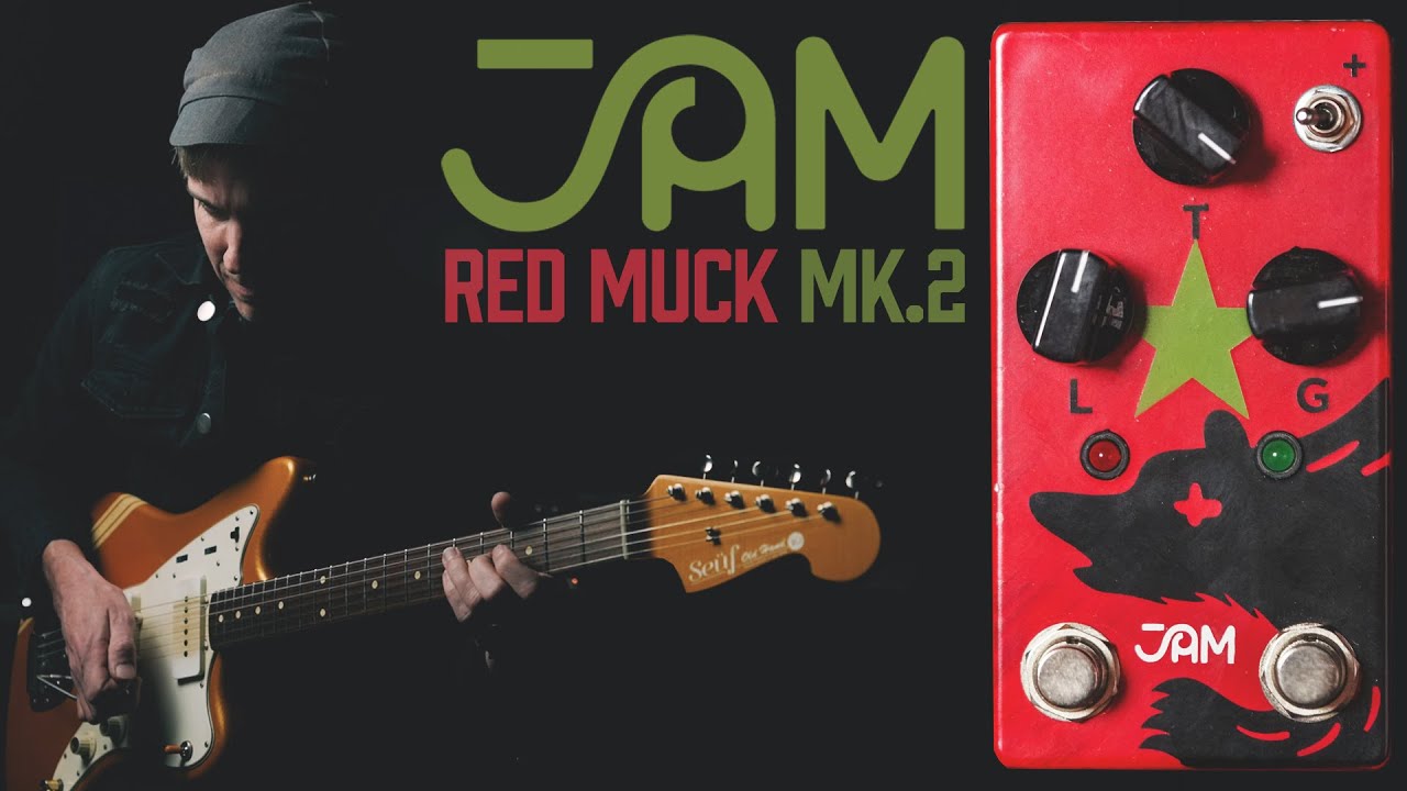 Demos in the Dark // JAM Pedals Red Muck mk.2 // Fuzz Pedal Demo