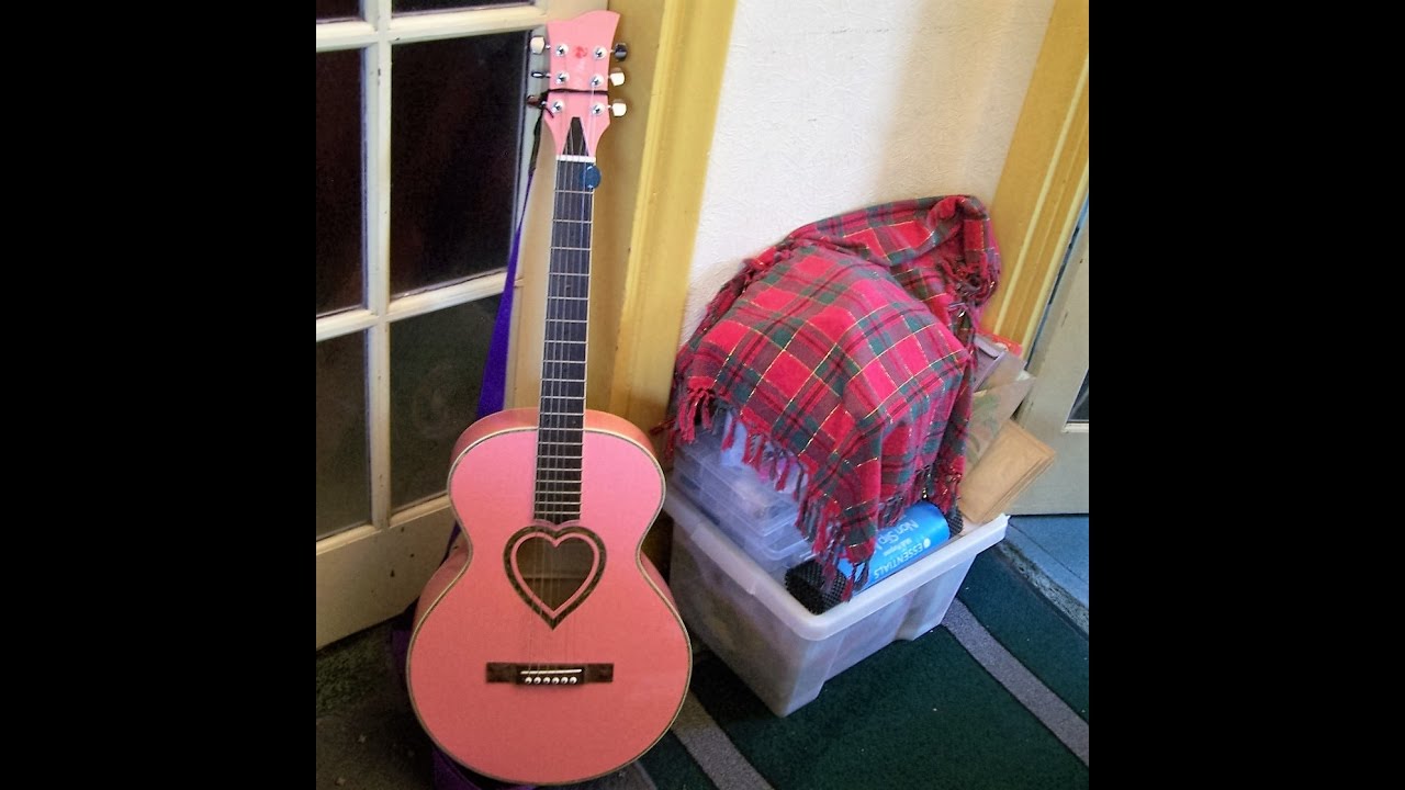 JJ Heart 3/4 Acoustic Guitar Review and Demonstration - Mike