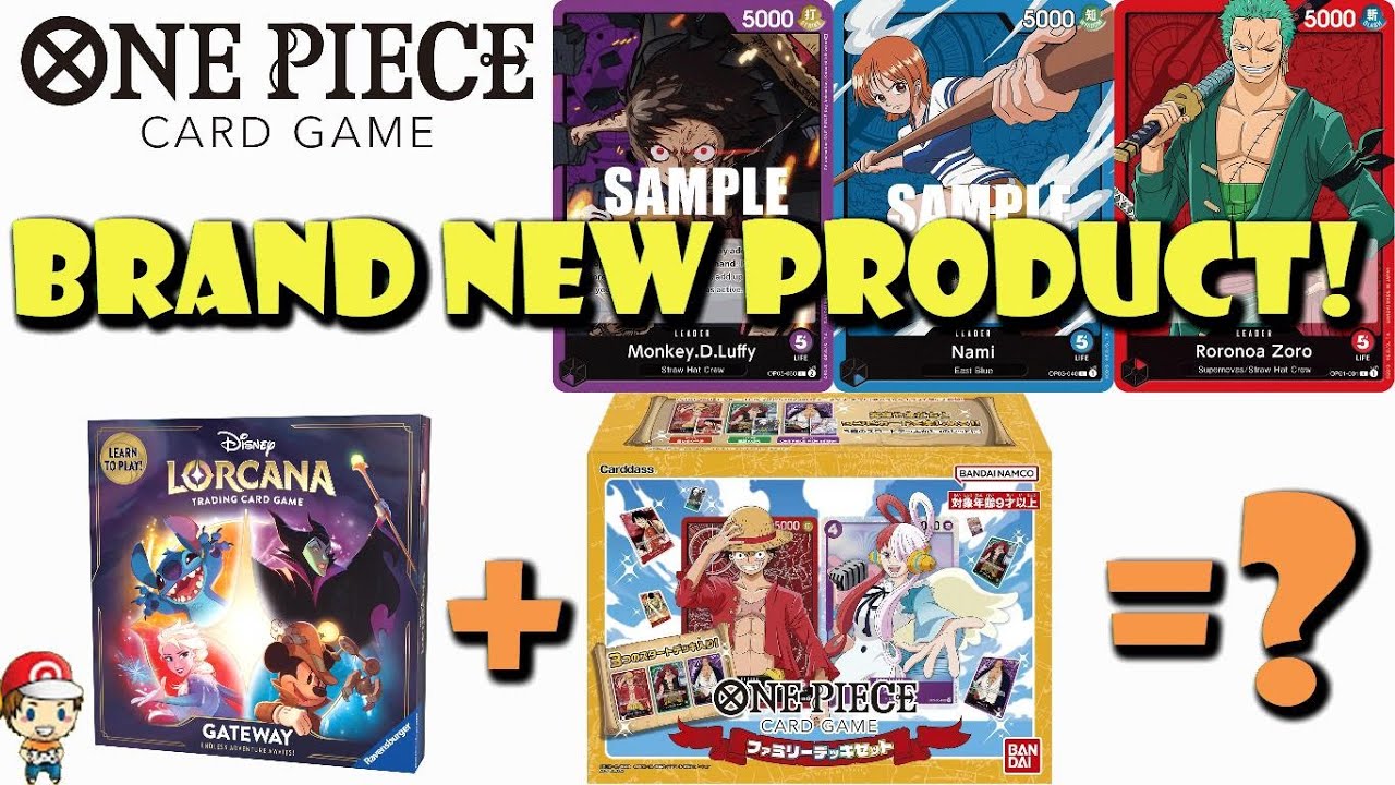 Brand New One Piece TCG Product Revealed! 1st EVER Learn Together