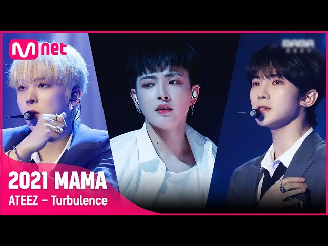 2021 MAMA] ATEEZ - Turbulence | Mnet 211211 방송 - YouTube