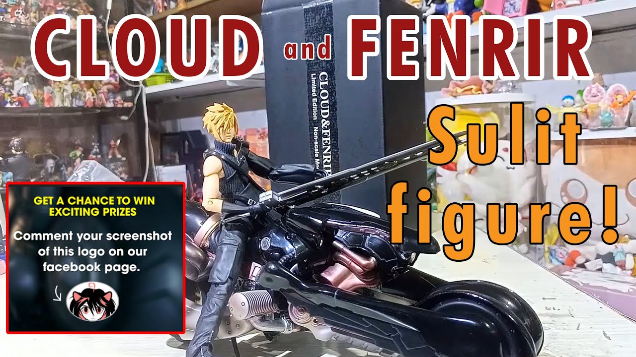 Unboxing of Final Fantasy Seven Cloud & Fenrir Limited Edition Non