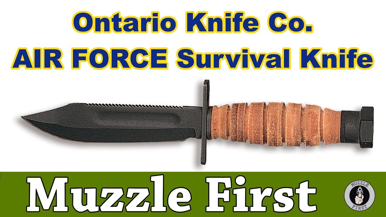Ontario Knife Company 499 Air Force Survival Knife - A Classic