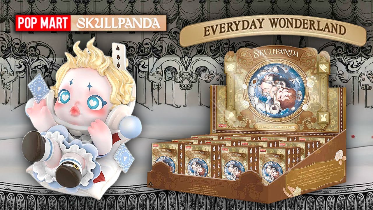 ASMR] Pop Mart Skullpanda Everyday Wonderland Full Set Blind box