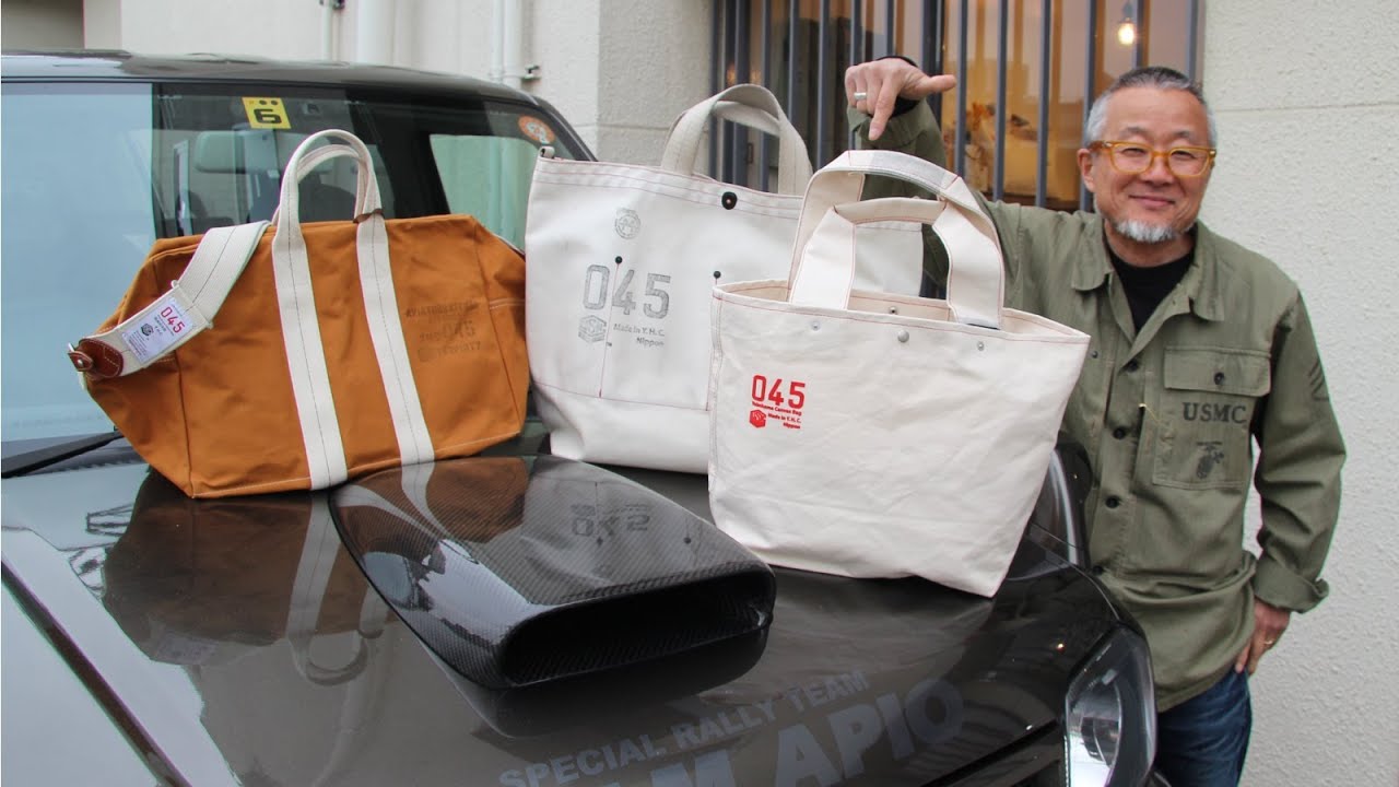 横浜ブランドのトートバッグ『横濱帆布鞄』× APIOジムニー - YouTube