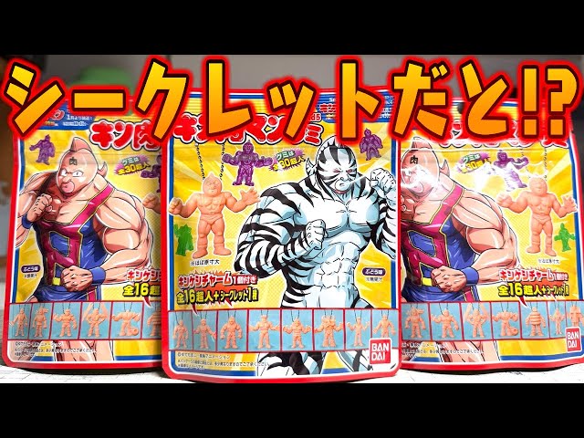 SEC?! Kinnikuman Charm Gummy Round 5 17 types in total including