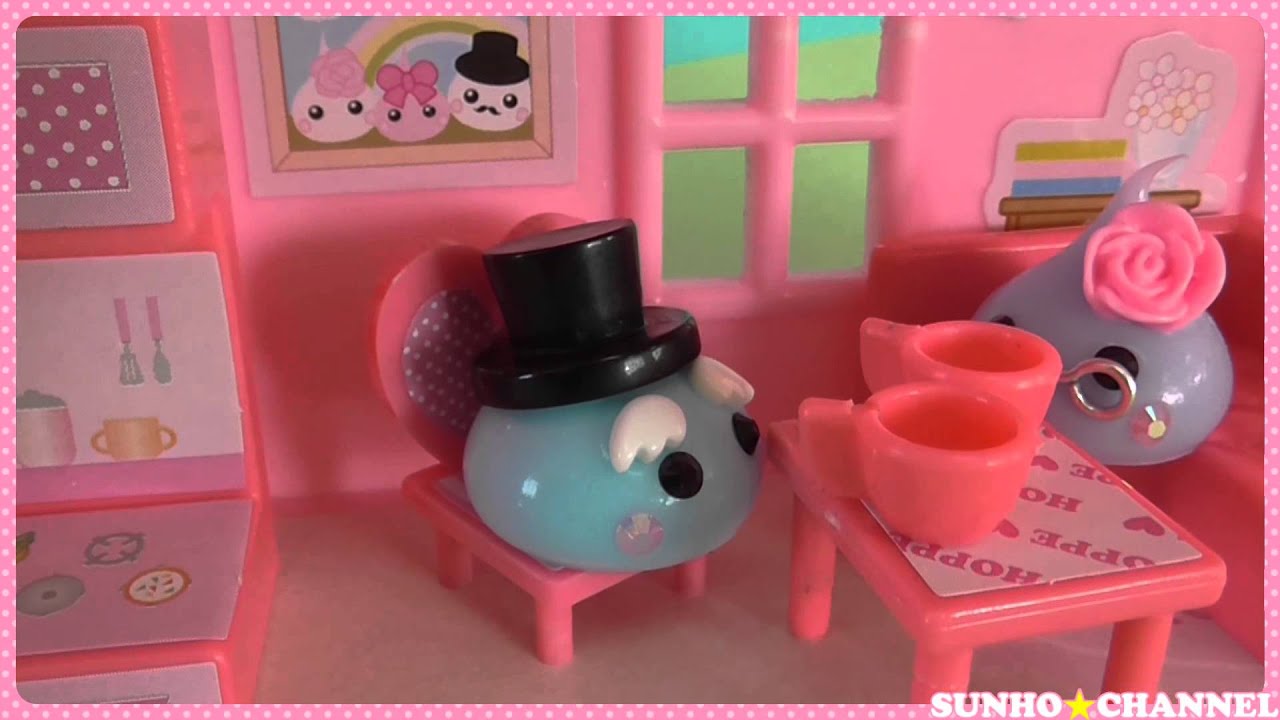 ほっぺちゃんハウスセット【サン宝石】 - YouTube
