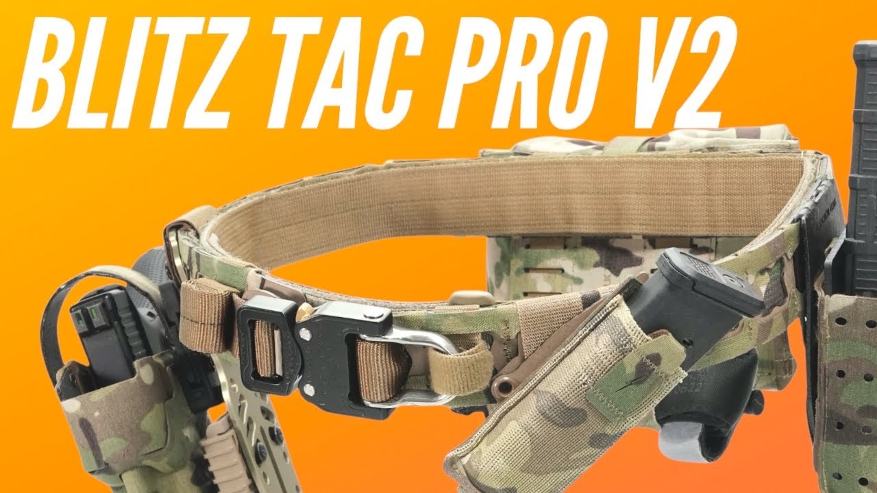 VTG] BLITZ TAC PRO v2 [Gunfighter Belt] - YouTube