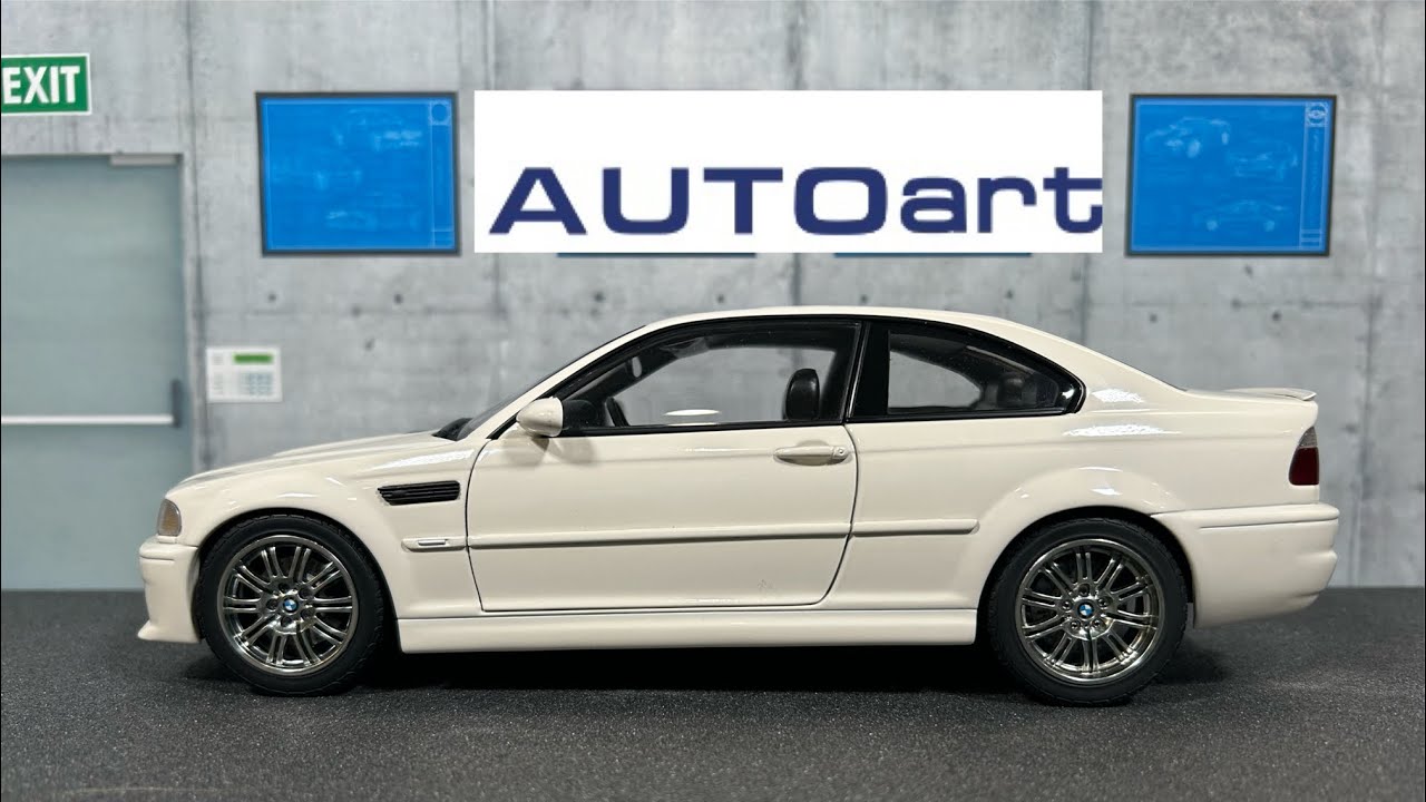 1:18 BMW E46 M3 by AutoArt - YouTube