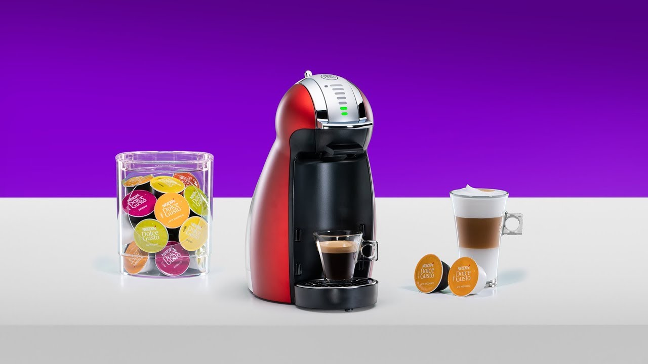 Set up NESCAFÉ® Dolce Gusto® Genio 2 Coffee Machine - YouTube