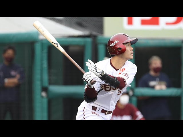 パーフェクト阻止】茂木栄五郎『チーム初安打は“鋭く振り抜いた今季2号