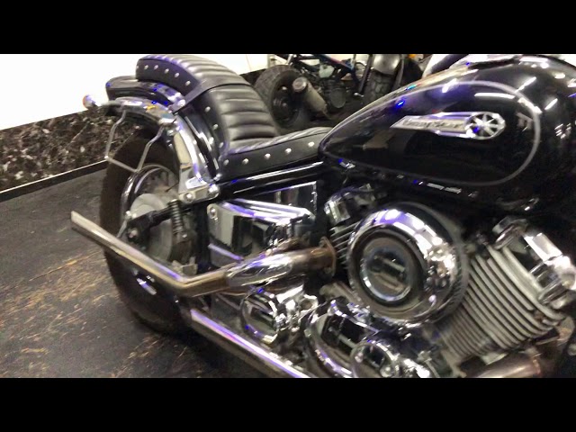 DS400 ドラッグスター400 4TR コブラシート - YouTube