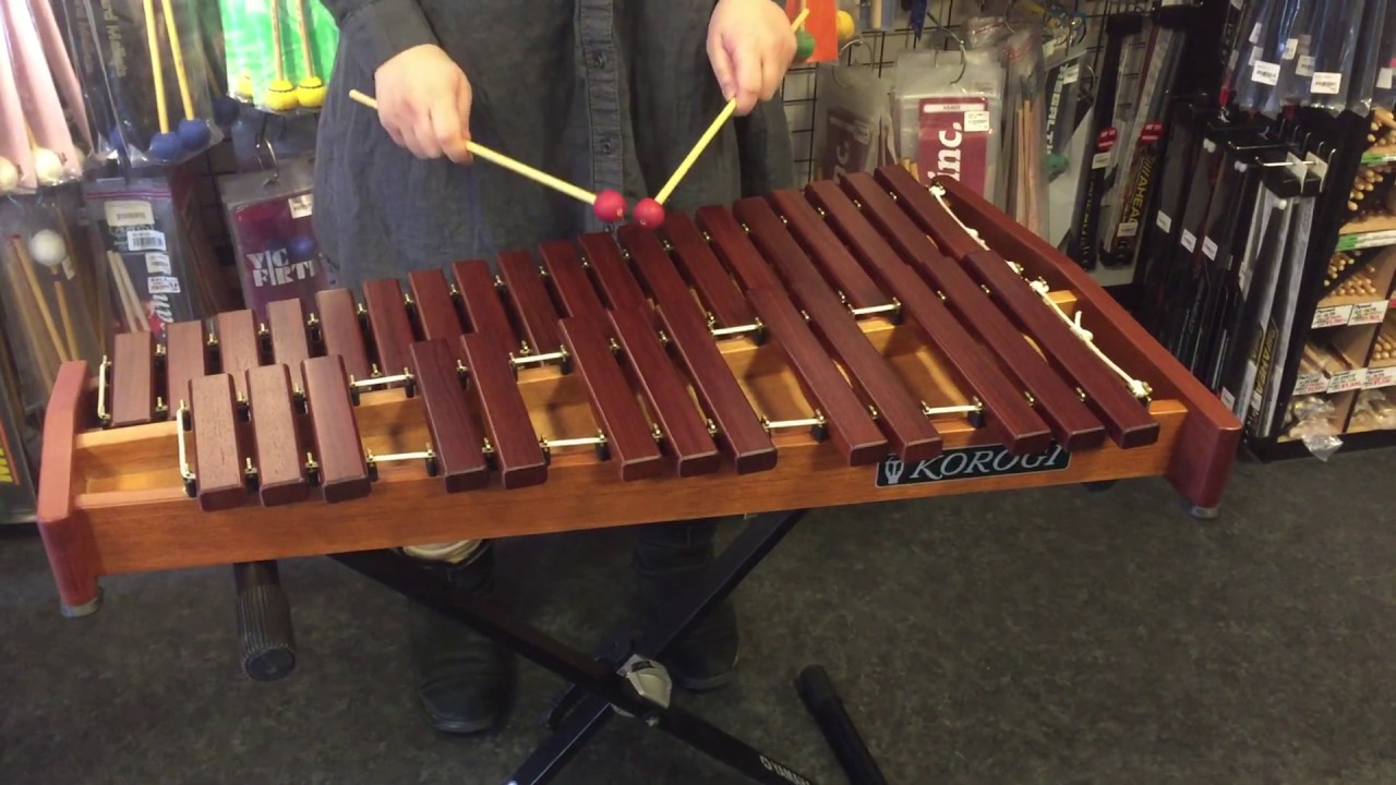 KOROGI 卓上シロフォン [X32K] / こおろぎ /Desk Xylophone - YouTube