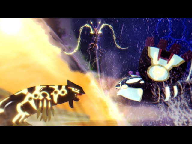 公式】『ポケモンマスターズ EX』5.5周年記念にゲンシカイオーガと