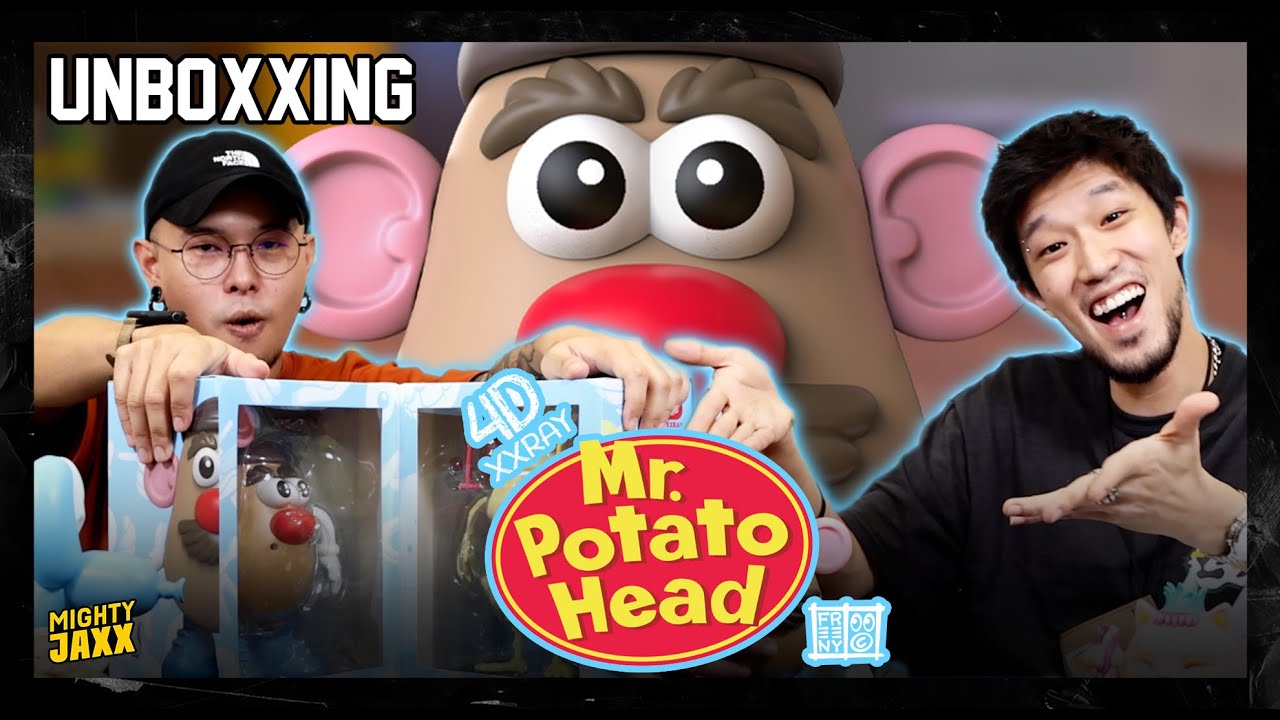 4D XXRAY Mr Potato Head - Unboxing & GIVEAWAY! | Jason Freeny