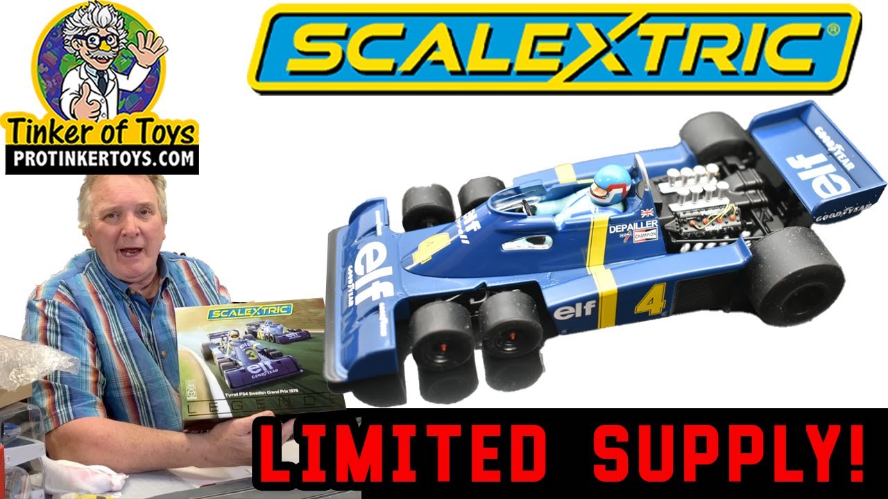 Tyrrell P34 - Swedish GP 1976 Twin Pack - | C4084 | Scalextric