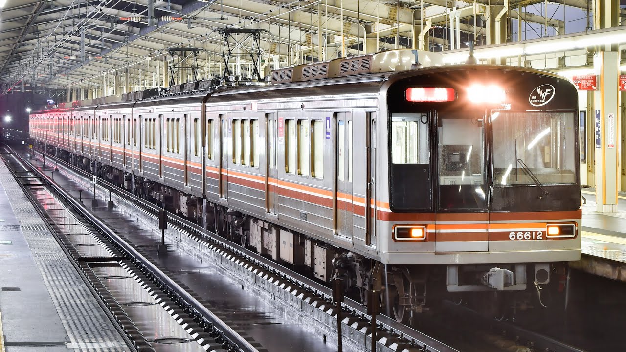 大阪メトロ66系 66612F 東吹田入庫回送 - YouTube