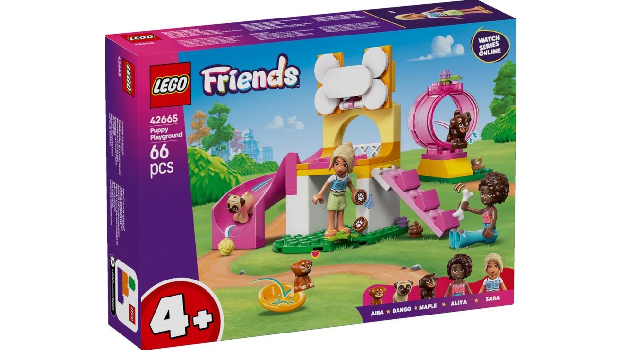LEGO 42665 Instructions | Friends | Puppy Playground | Pets - YouTube