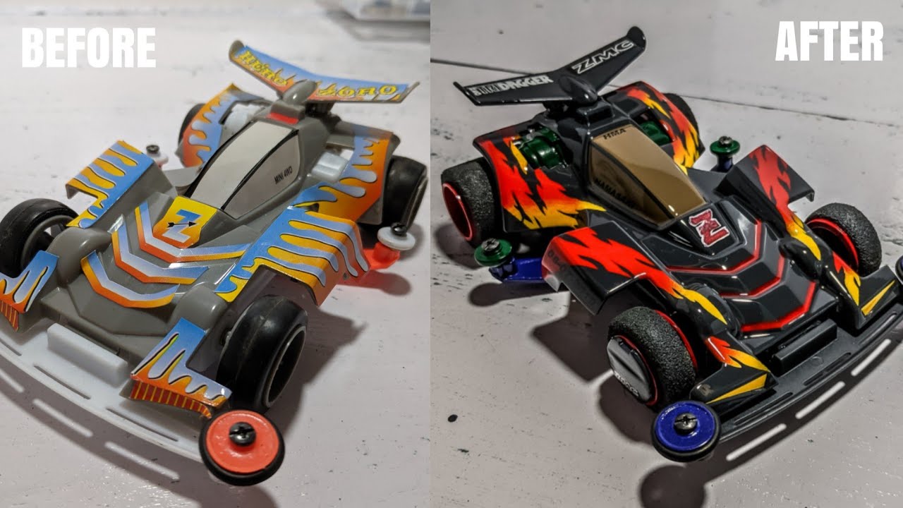 NEO TRIDAGGER ZMC FULL REPAINT AIRBRUSH DETAILING - YouTube