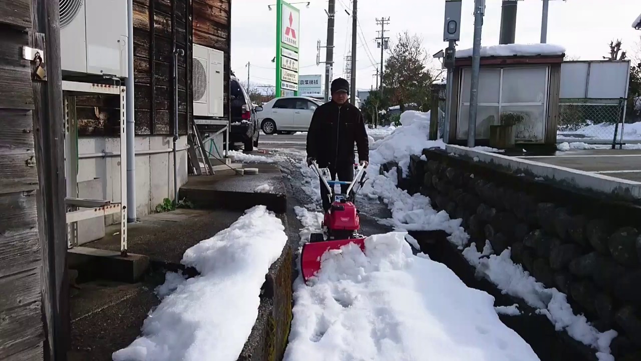 オーレック楽オスSGW802・共立楽オスKSG802 富山県(有)田辺農機 立山町