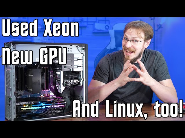 A Used Xeon, a New GPU and a Linux Install - HP Z440 Gaming