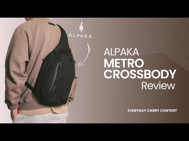 Alpaka Metro Crossbody Review – The New Design That's Turning