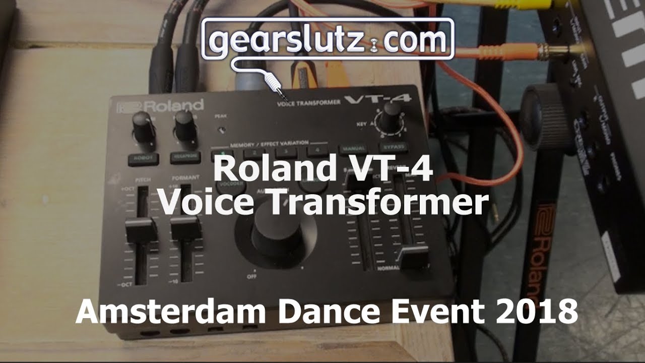Roland VT-3 Vocoder Demonstration - YouTube