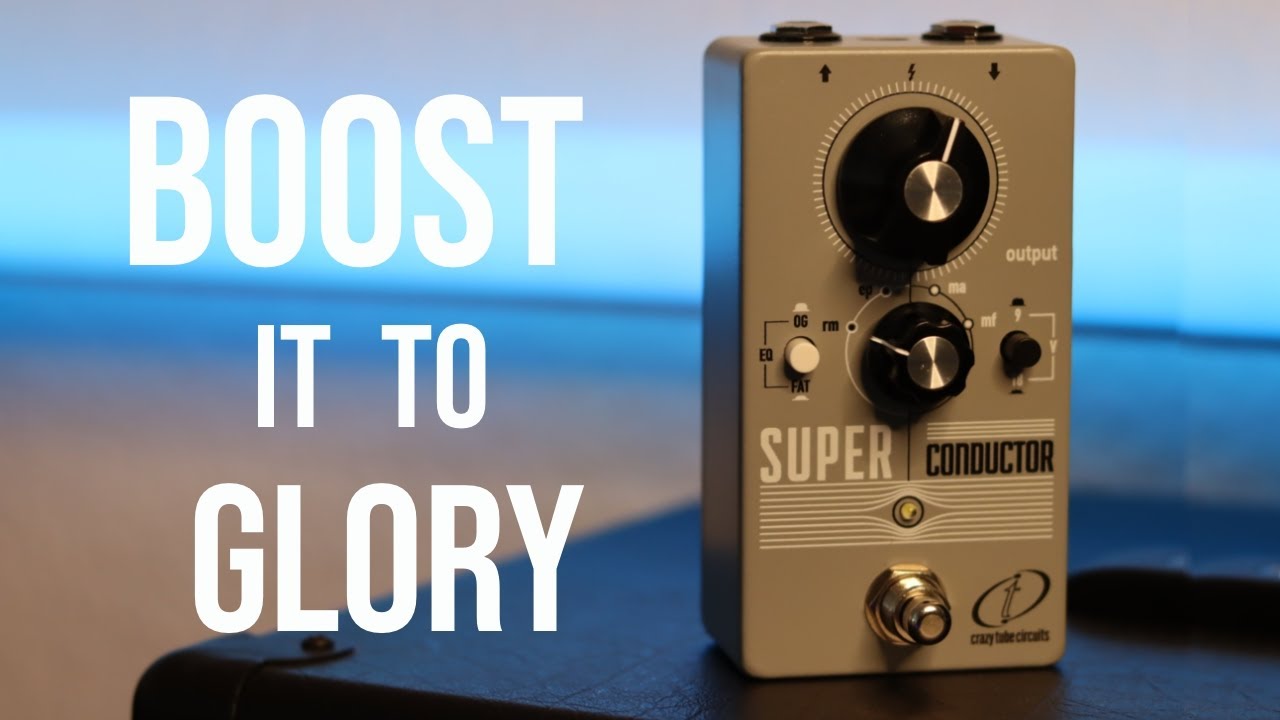 Super Conductor Demo // Insane Boost // Crazy Tube Circuits - YouTube
