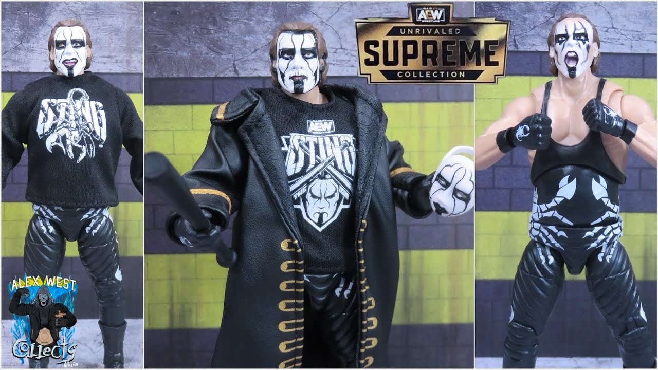 AEW Jazwares Unrivaled Supreme Collection Walmart Exclusive Sting