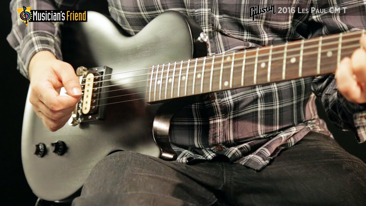 Gibson 2016 Les Paul CM T - YouTube