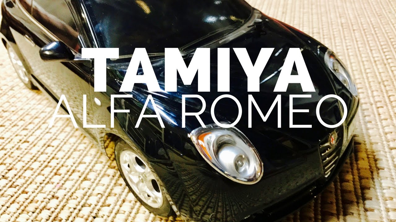 Tamiya M05 Alfa Romeo Mito First Test Drive - YouTube