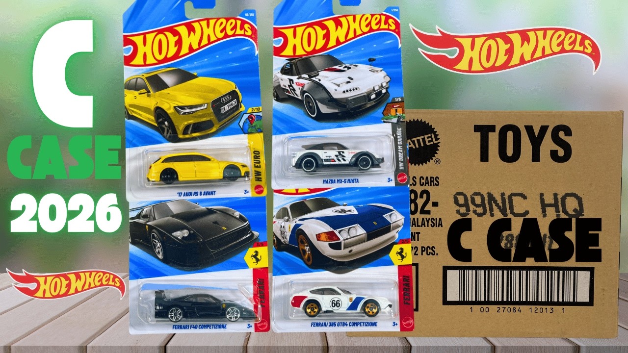 Hot Wheels 2026 - C Case Unboxing! - YouTube