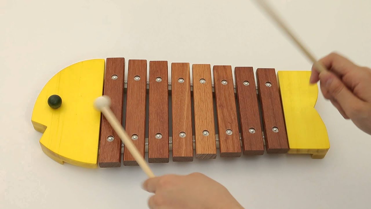 おさかなシロフォン黄: バリエーション表示 ボーネルンド オンライン