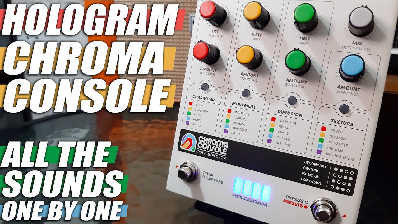 Hologram Electronics Chroma Console Multi-Effector | Delicious Audio