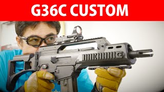 東京マルイ ‼️スタンダードG36C‼️ 外装カスタム品 タ弾マグ 総額4万